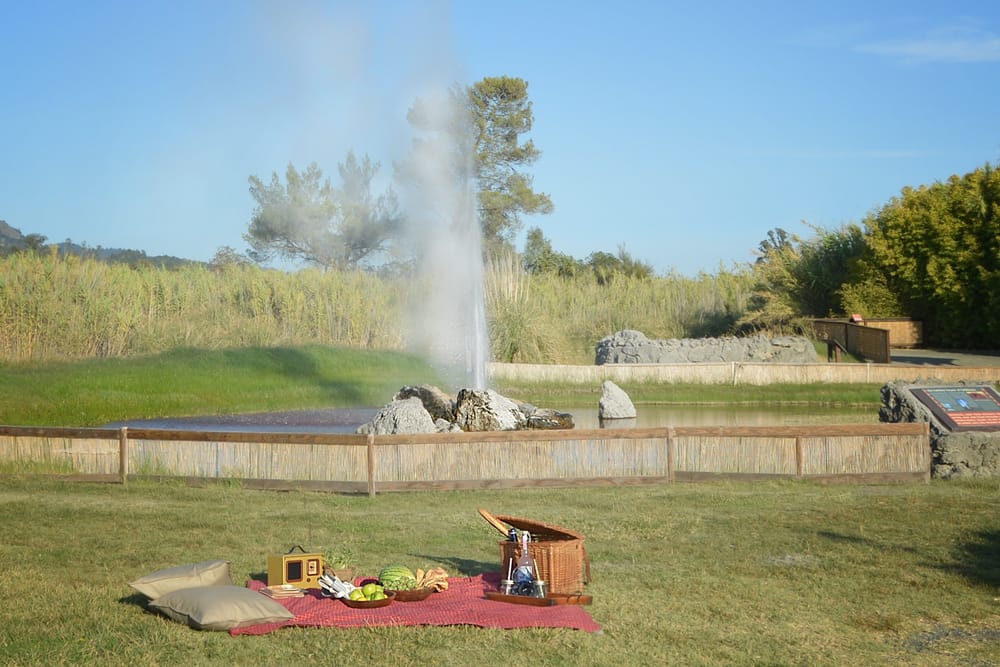 Old Faithful Geyser of California — Picnic & Bocce